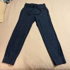 lululemon athletica dark blue joggers